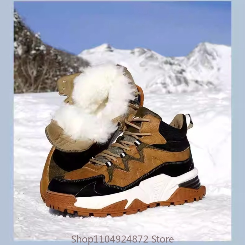 Men'S Shoes Dockers - Winter Warm Wool Cotton Shoes Men's