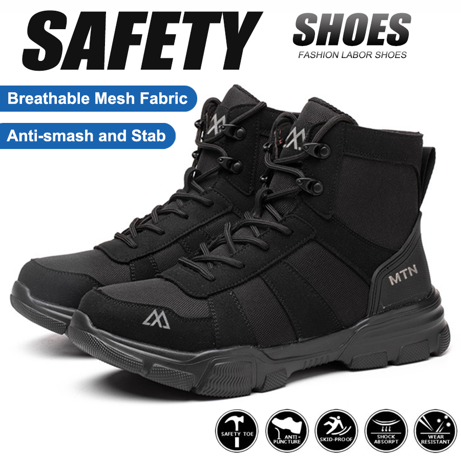 Work Boot Steel Toe - Steel Toe Work Boots Indestructible Safety