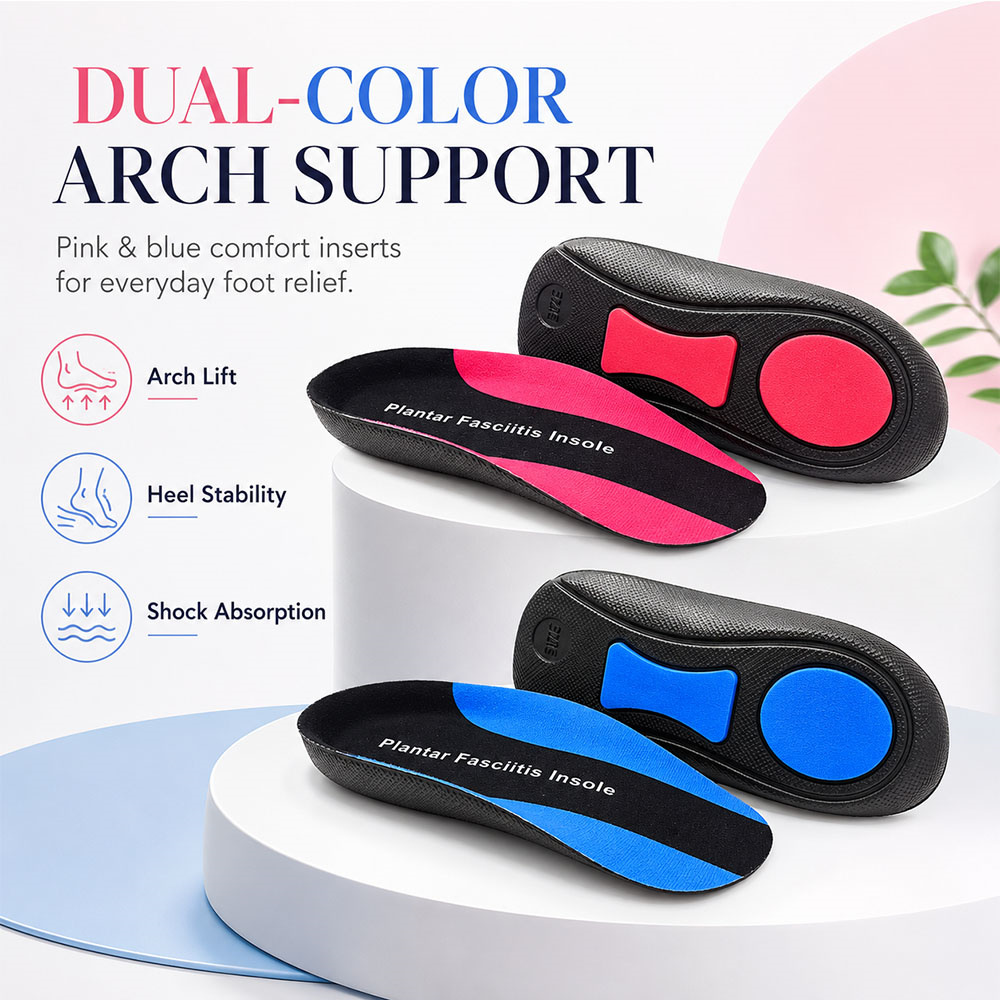 Men'S Shoes Plantar Fasciitis - 1-2 Pairs Arch Support Insoles Absorption