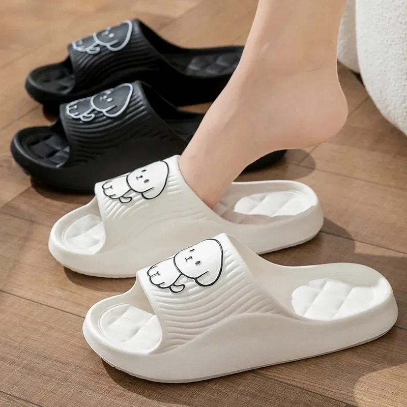 Cute Carton Slippers Bathroom  - Flip Flop Beach Men recension och pris