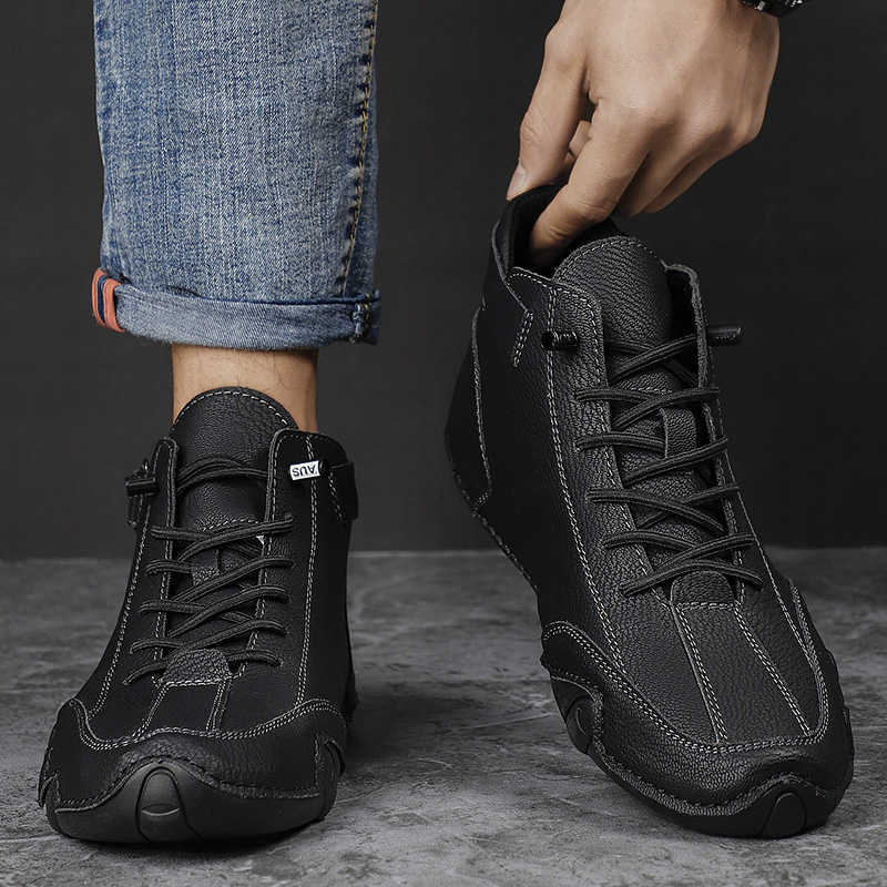 Tan Hi Tops Black Shoes With T - Men Shoes Clearance recension och pris