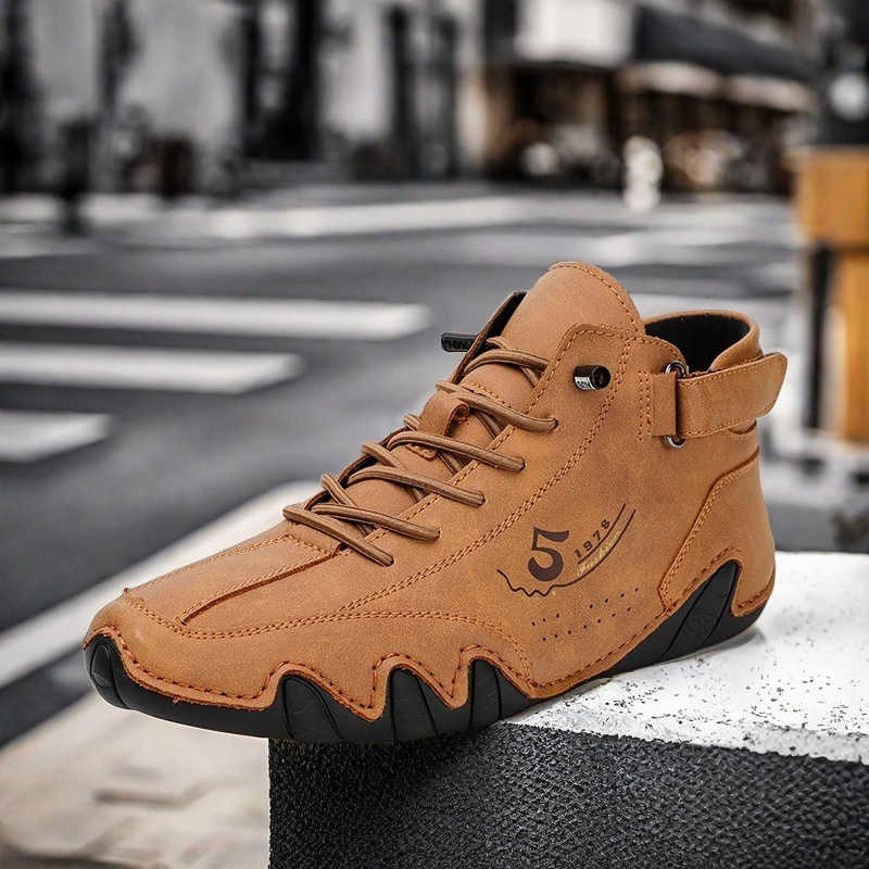 Tan Hi Tops Black Shoes With T - Men Shoes Clearance recension och pris