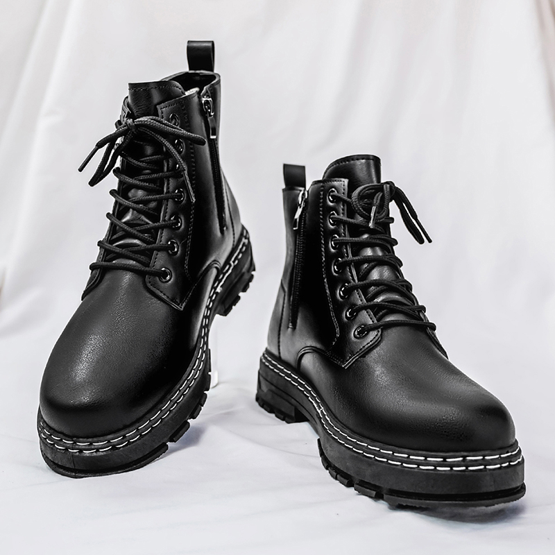 Men's 4-Season Black Patent Le - Men'S Shoes Hiking recension och pris