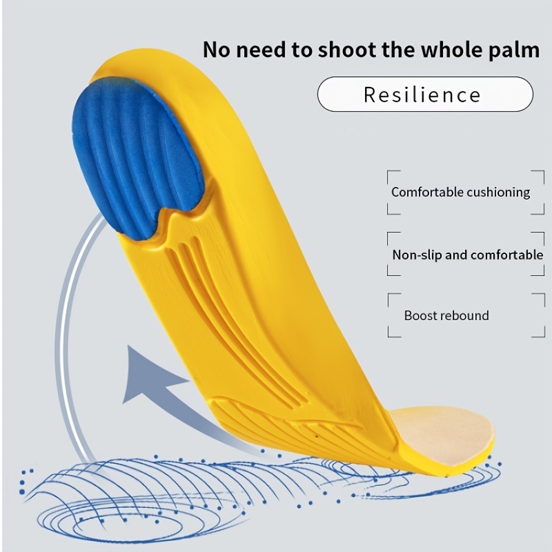 Sport Insoles for Feet Soft Sh - Men'S Shoes Plantar Fasciitis recension och pris