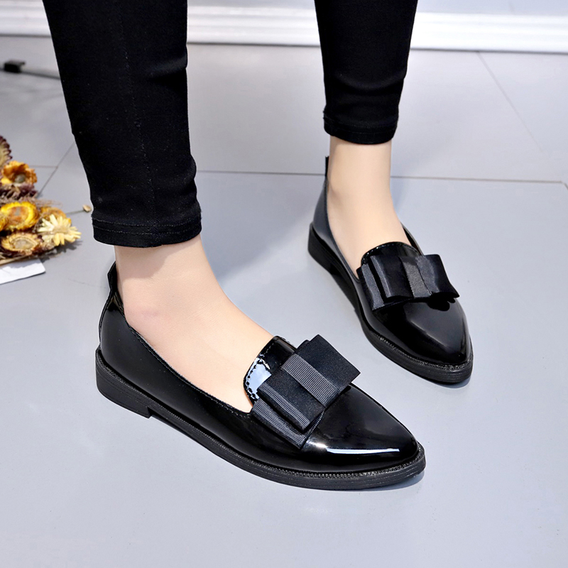 Black/ Wine Red Patent Leather - Dress Shoe Pointed recension och pris