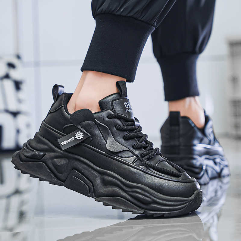 Black Platforme Tennis Man Spo - Men'S Shoes For Tennis recension och pris