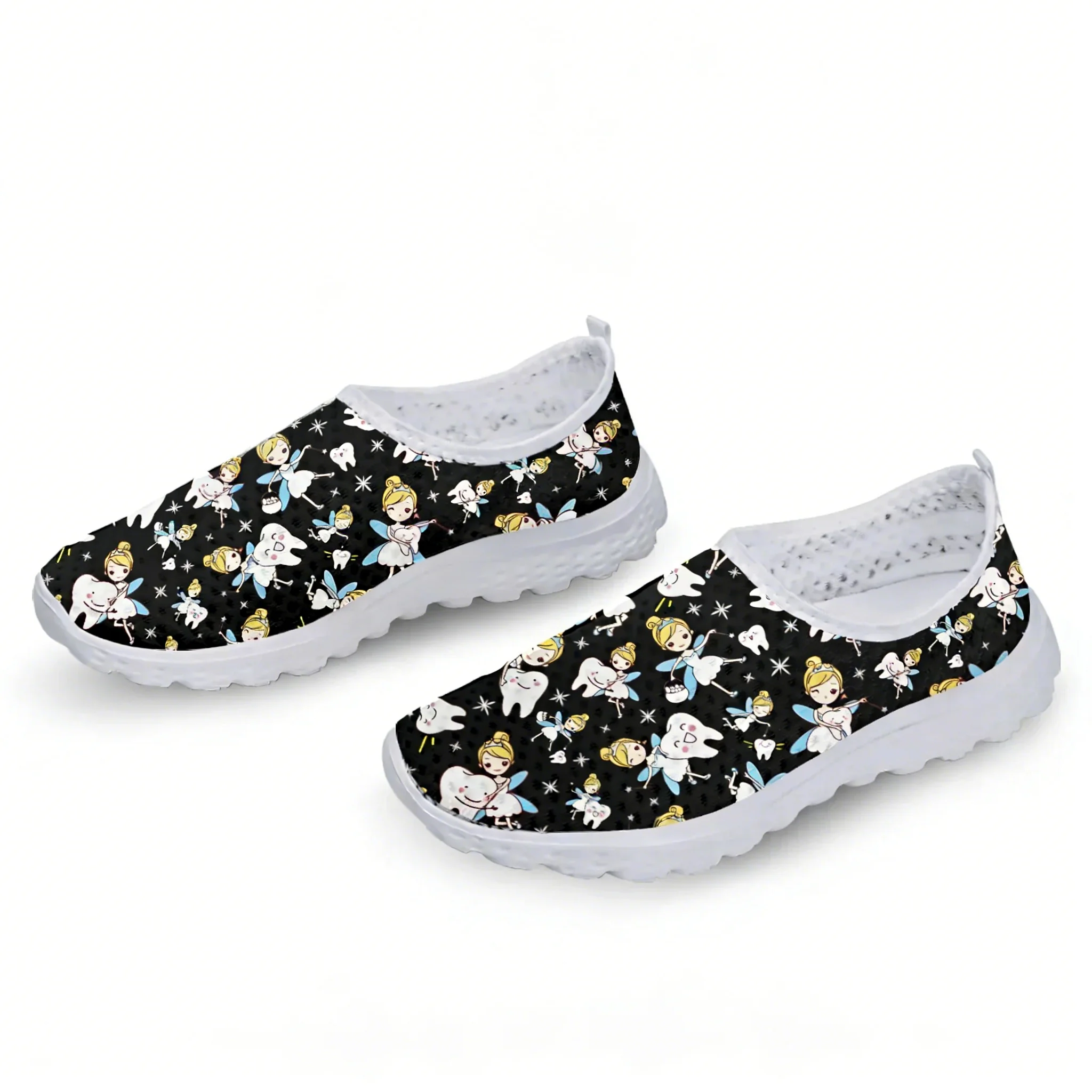 Cute Cartoon Nurse Elf/Teeth M - Men'S Shoes For Tennis recension och pris