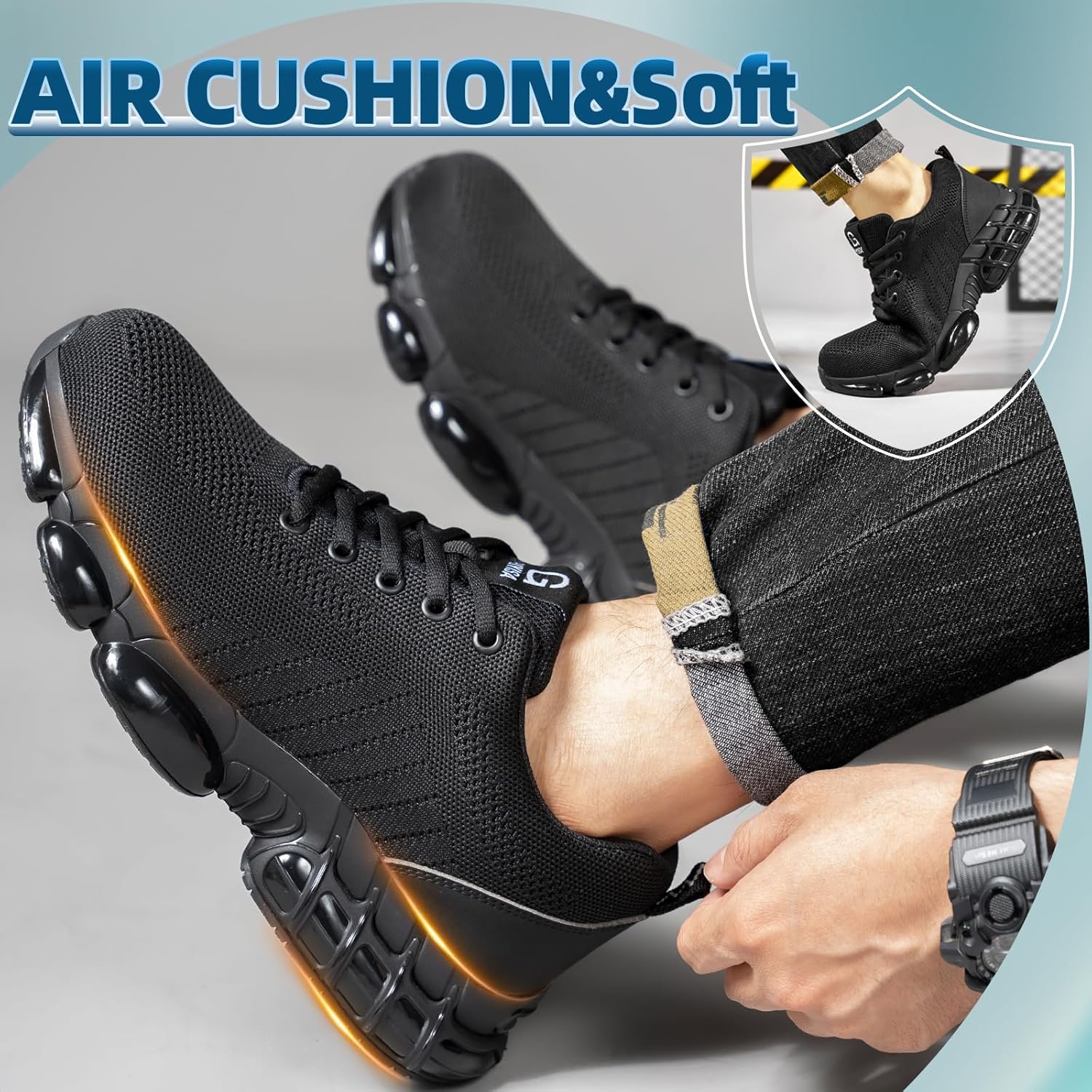 Mens Steel Toe Work Boots Impa - Work Boot Steel Toe recension och pris