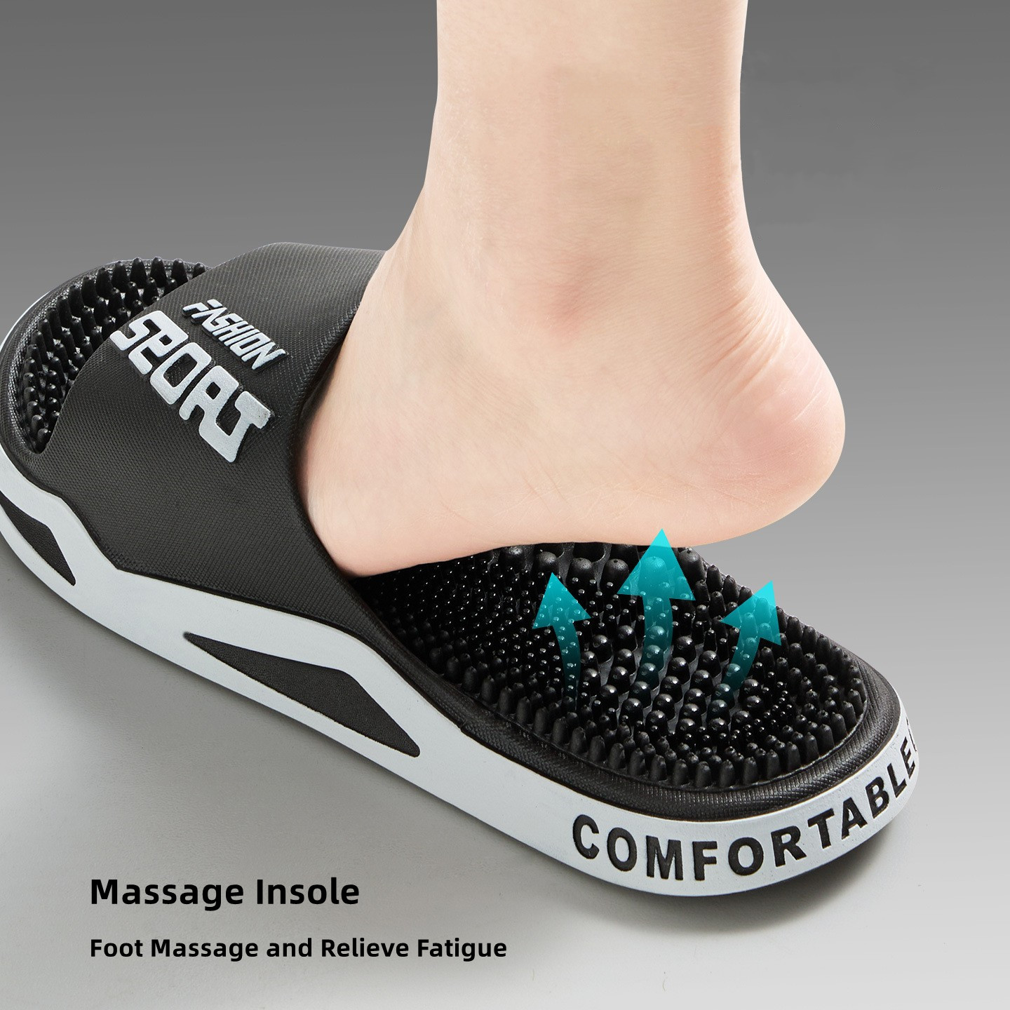 New Men Slippers Massage Slipp - Flip Flop Beach Men recension och pris