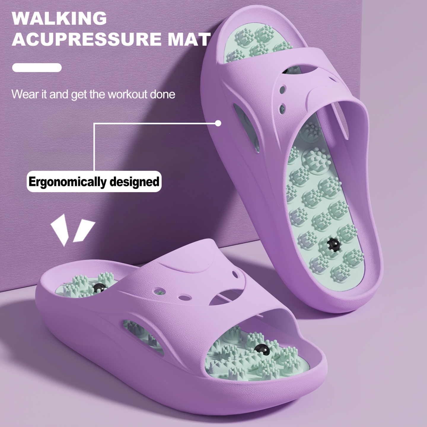 Women Men EVA Massage Slippers - Men Shoes On recension och pris
