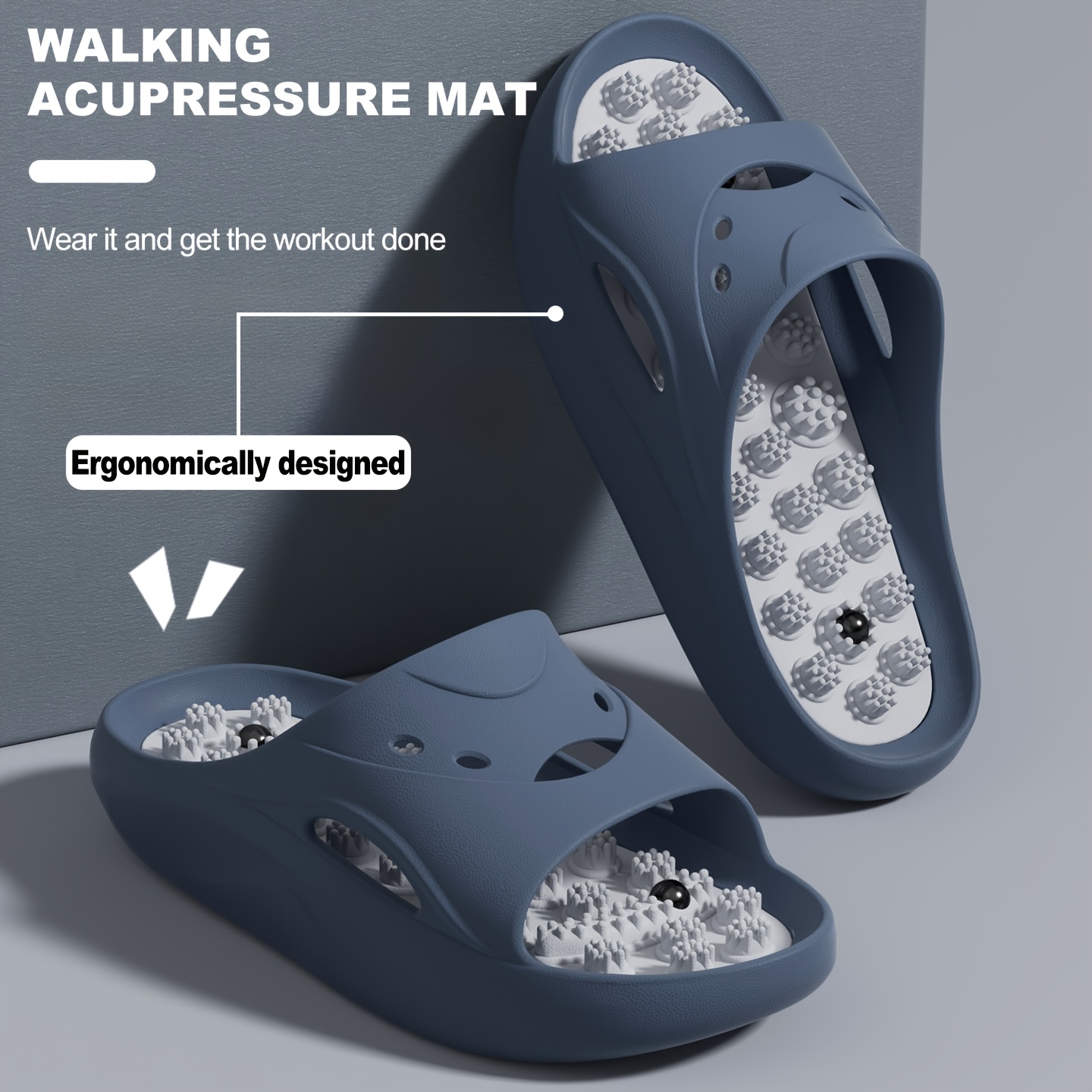 Women Men EVA Massage Slippers - Men Shoes On recension och pris