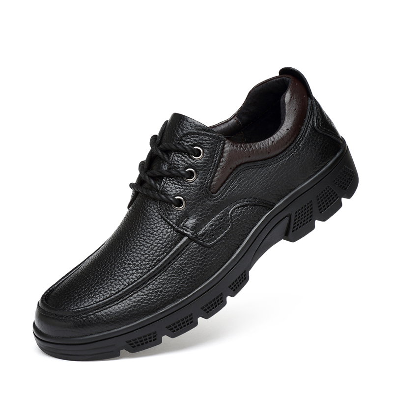 Autumn Winter Genuine Men's Le - Men Shoes Boss recension och pris