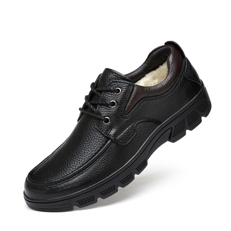 Autumn Winter Genuine Men's Le - Men Shoes Boss recension och pris