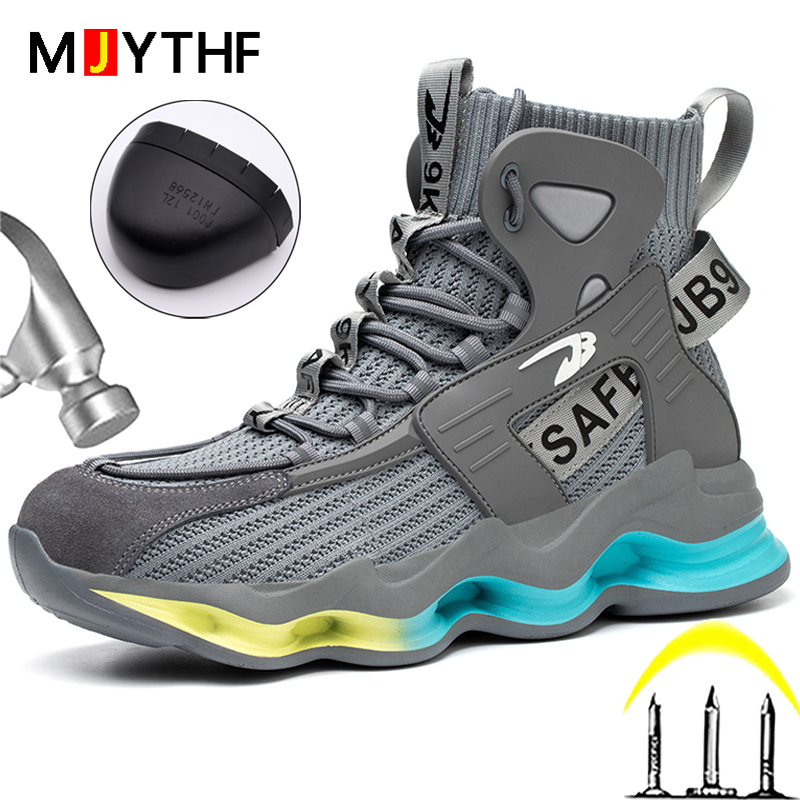 Fashion Work Boots Men Designe - Work Boot Steel Toe recension och pris
