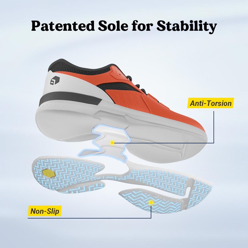 FitVille Men‘s Pickleball Shoe - Men'S Shoes Plantar Fasciitis recension och pris