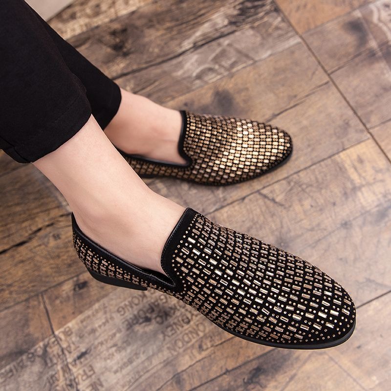 rhinestone party dress shoes f - Men'S Shoes Drivers recension och pris
