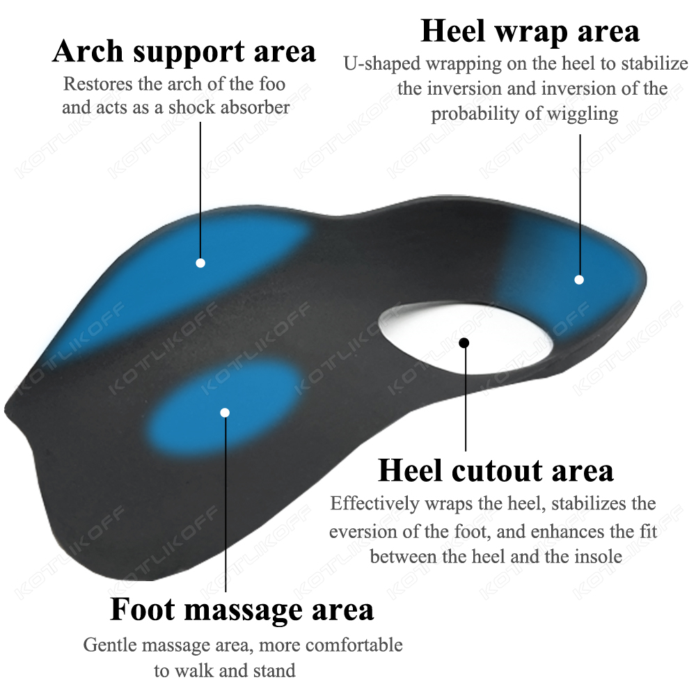 Flat Foot X/O-Leg Correction I - Men'S Shoes Plantar Fasciitis recension och pris