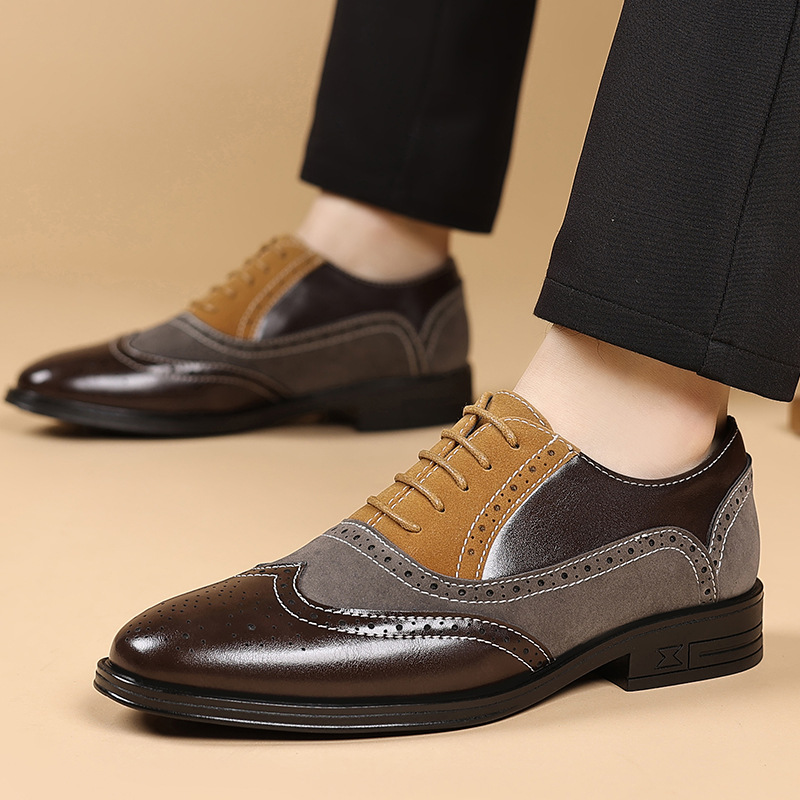 Luxury Men Dress Shoes Retro B - Men Shoes Boss recension och pris