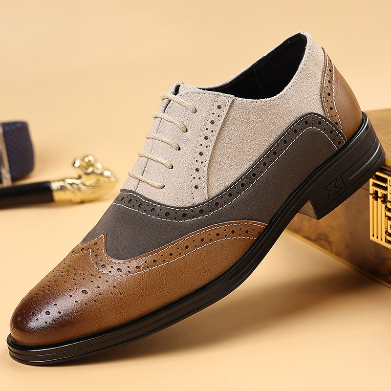 Luxury Men Dress Shoes Retro B - Men Shoes Boss recension och pris