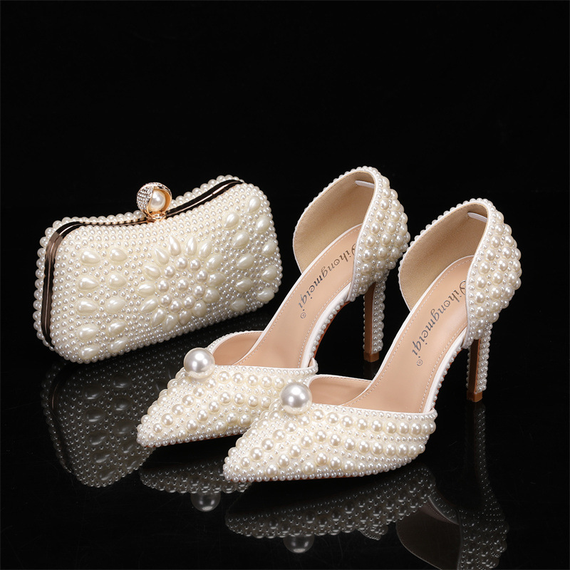 Bag and Shoe Set for Women Pea - Men Shoes For Wedding recension och pris