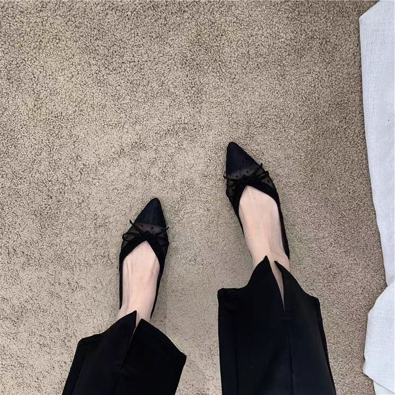 2026 Summer New Polka Dot Sing - Dress Shoe Pointed recension och pris