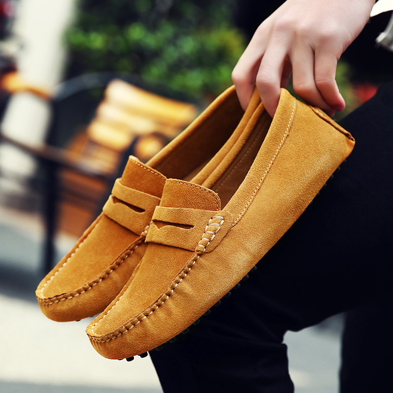 Men Spring  Autumn Bean Shoe F - Men'S Shoes Drivers recension och pris