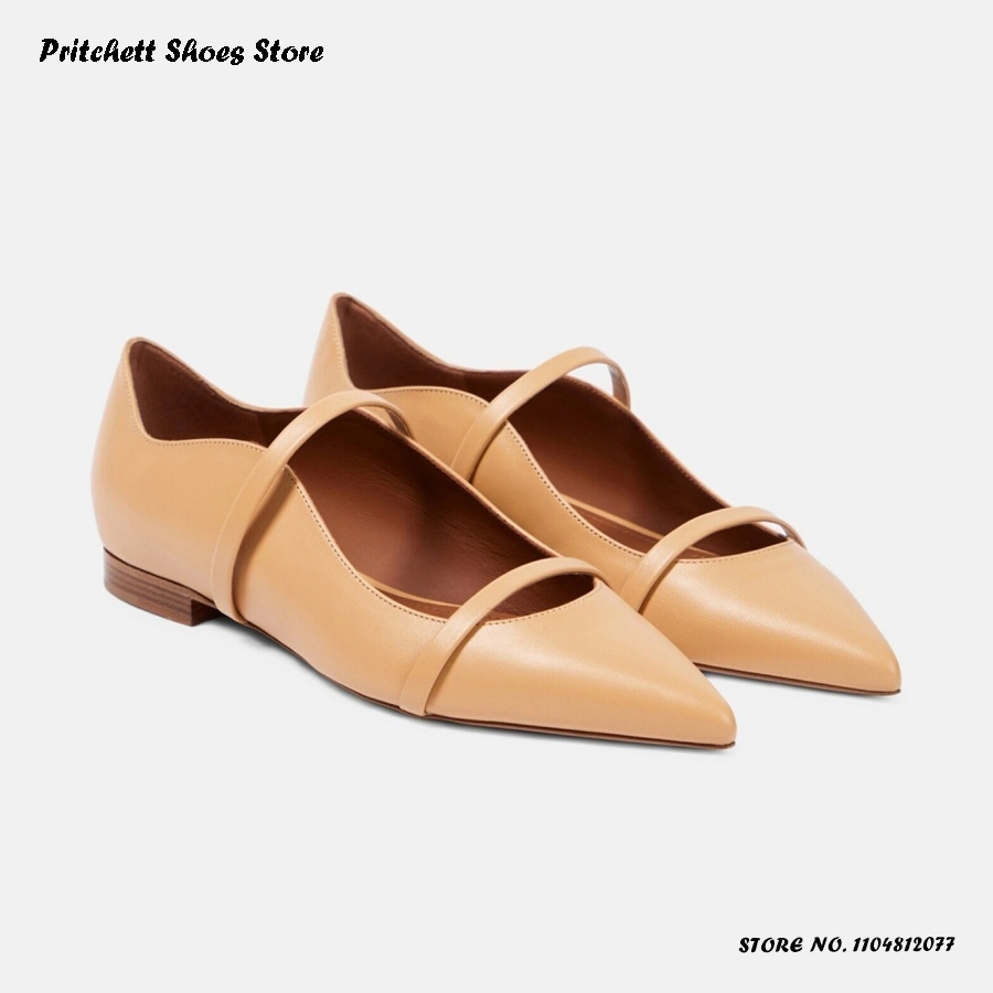 Women's Dual-straps Leather Ba - Men Shoes On recension och pris