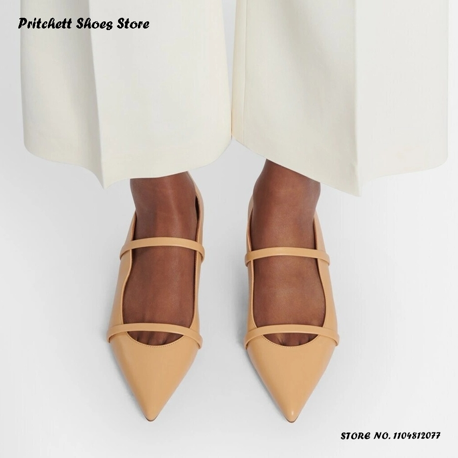 Women's Dual-straps Leather Ba - Men Shoes On recension och pris