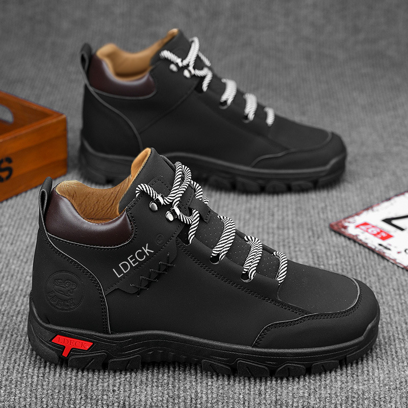 Men Vintage Large Size 48 High - Men'S Shoes Hiking recension och pris