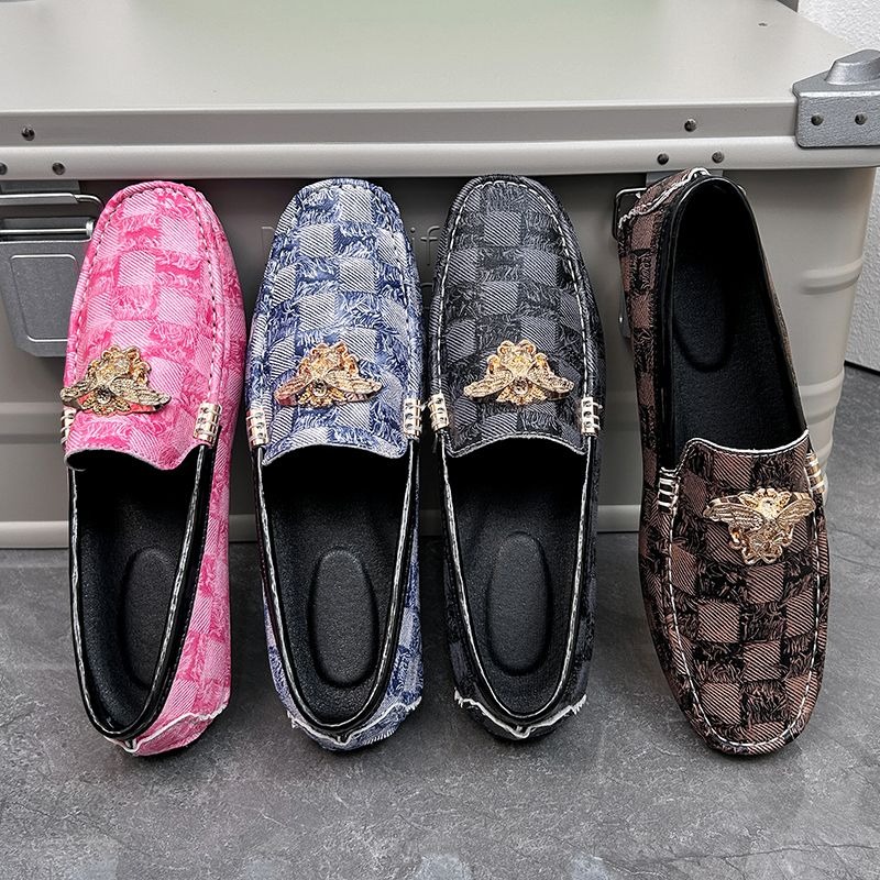 size 38-48 luxury checkered sl - Men'S Shoes Drivers recension och pris