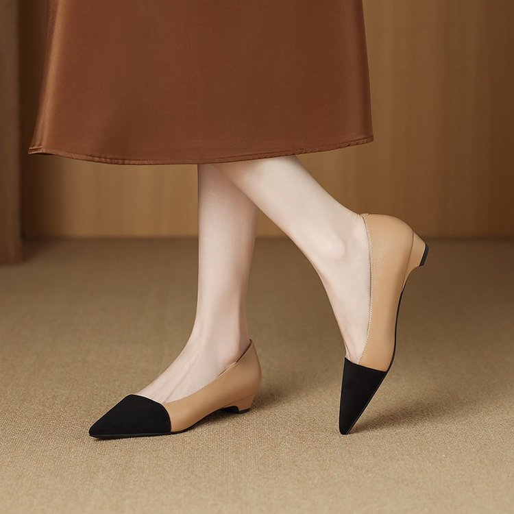 French ladies' high-heeled sho - Dress Shoe Pointed recension och pris