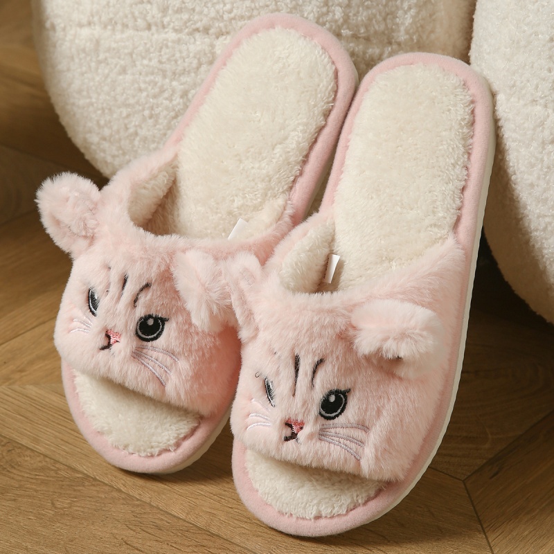 Cute Cat Plush Flip Flops For  - Flip Flop Beach Men recension och pris