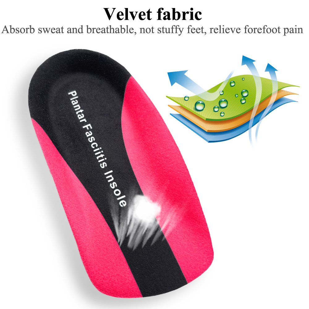 1-2 Pairs Arch Support Insoles - Men'S Shoes Plantar Fasciitis recension och pris