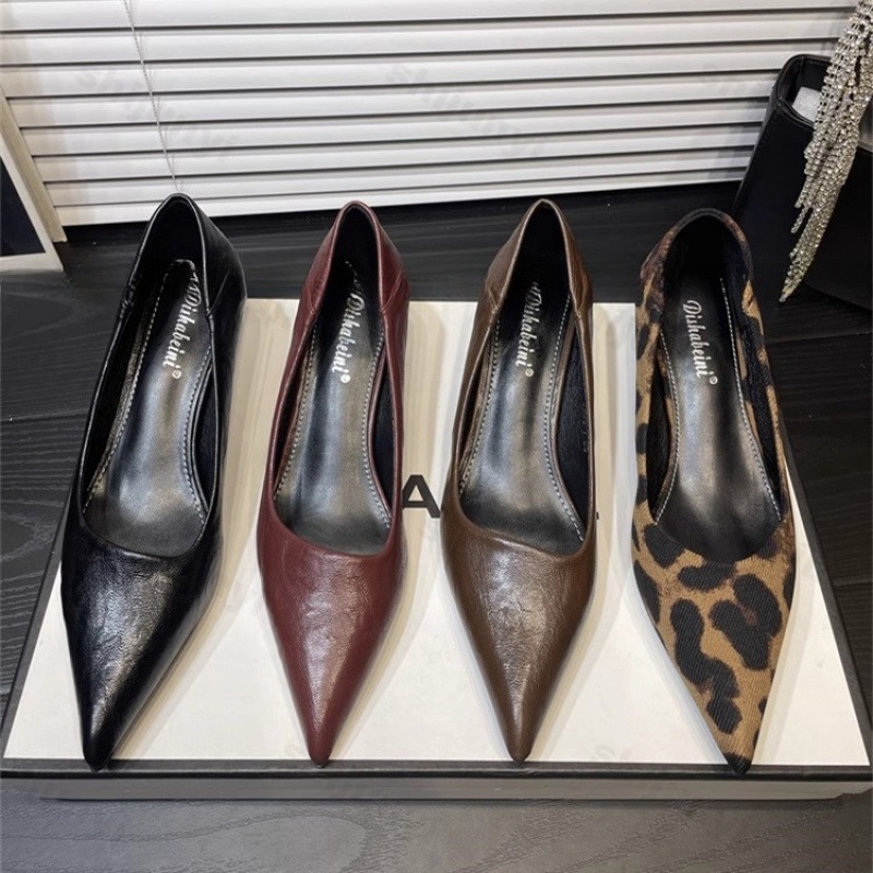 Women's High Heels Patent Leat - Dress Shoe Pointed recension och pris
