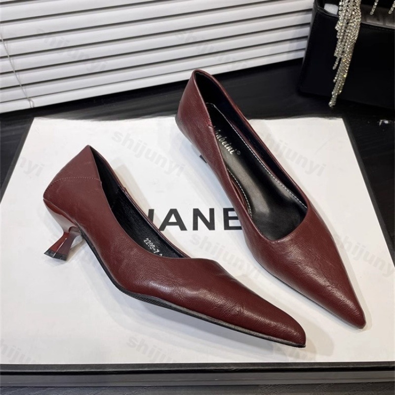 Women's High Heels Patent Leat - Dress Shoe Pointed recension och pris