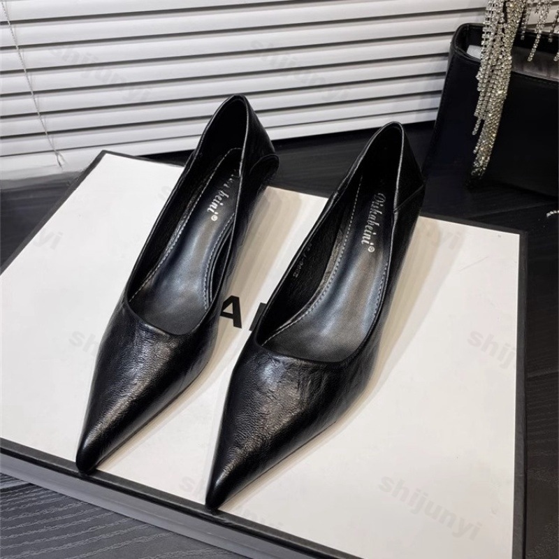 Women's High Heels Patent Leat - Dress Shoe Pointed recension och pris