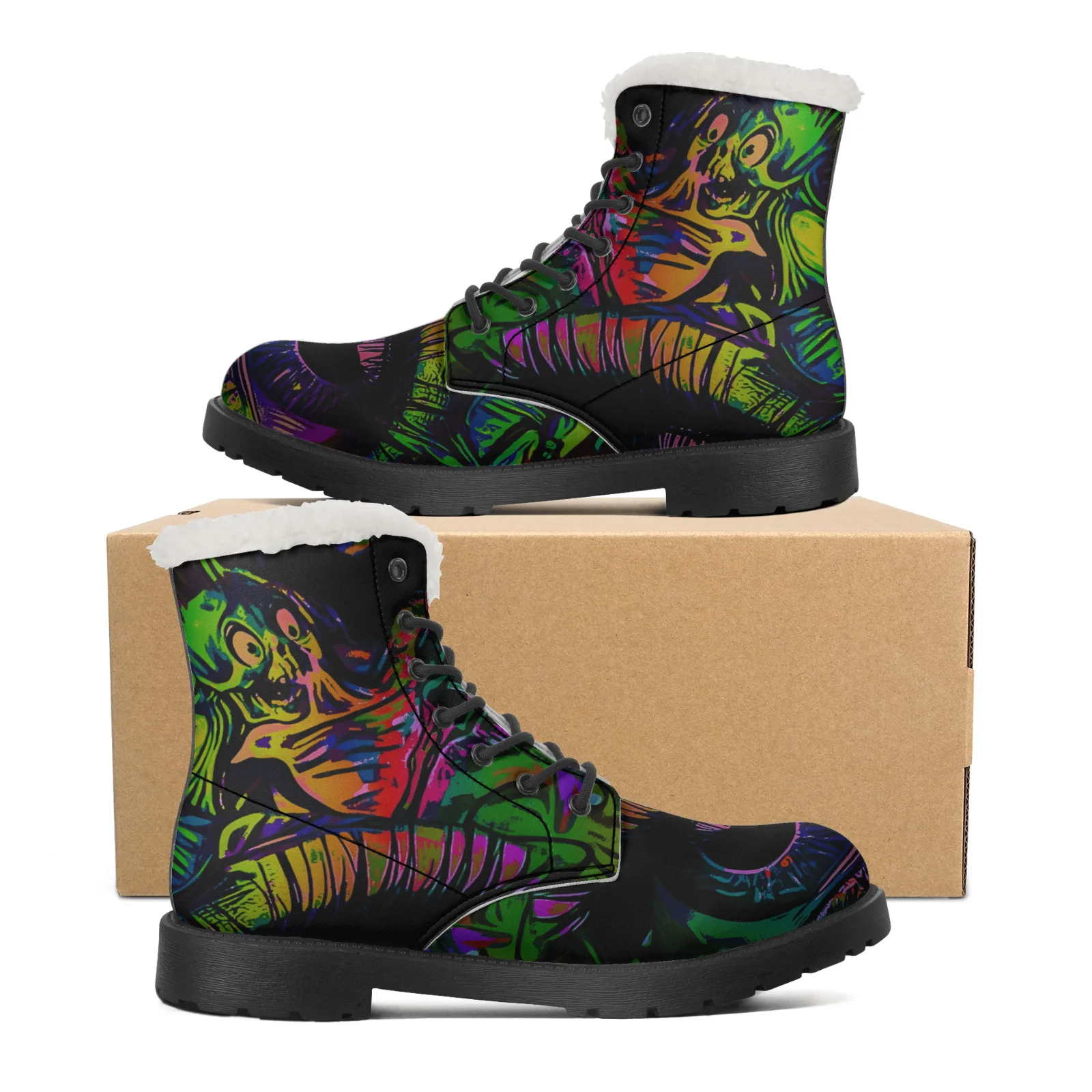 Cool Design Plush Snow Boots f - Men Shoes Eu To Us recension och pris