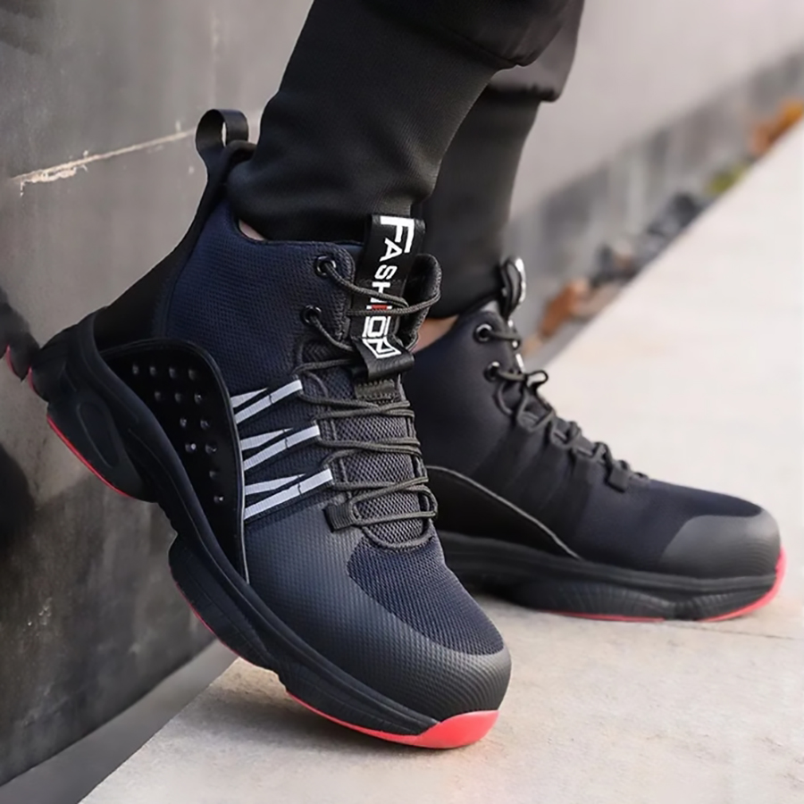 Mesh Lightweight Safety Shoes  - Work Boot Steel Toe recension och pris
