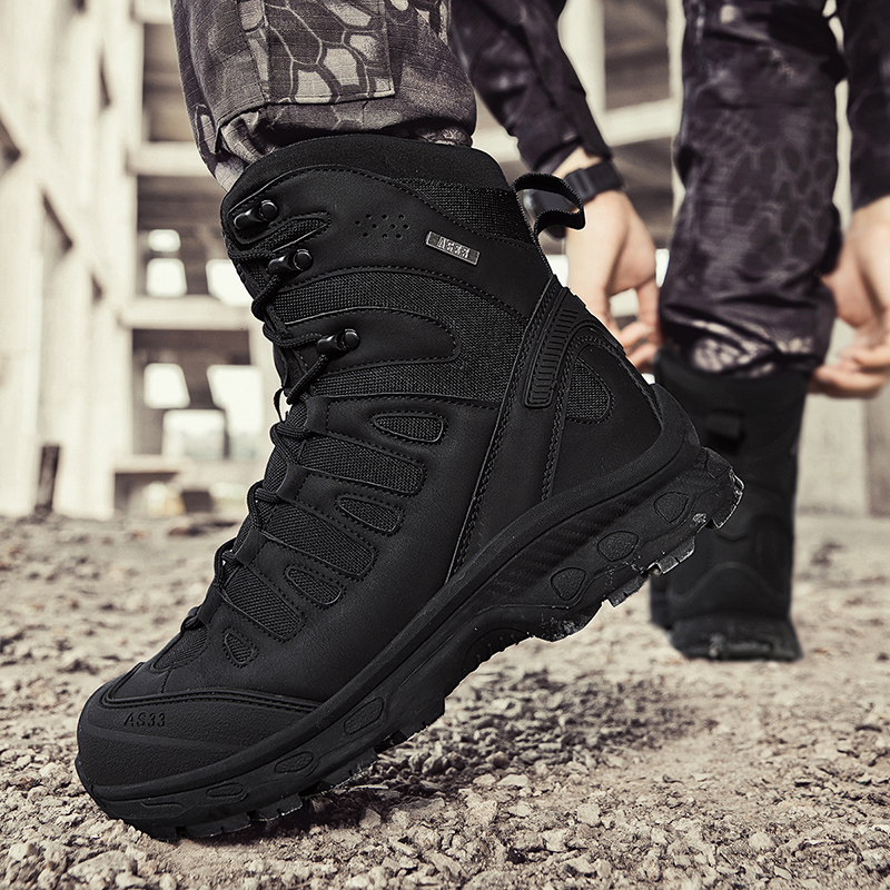 New Men Tactical Boots Militar - Men'S Shoes Hiking recension och pris