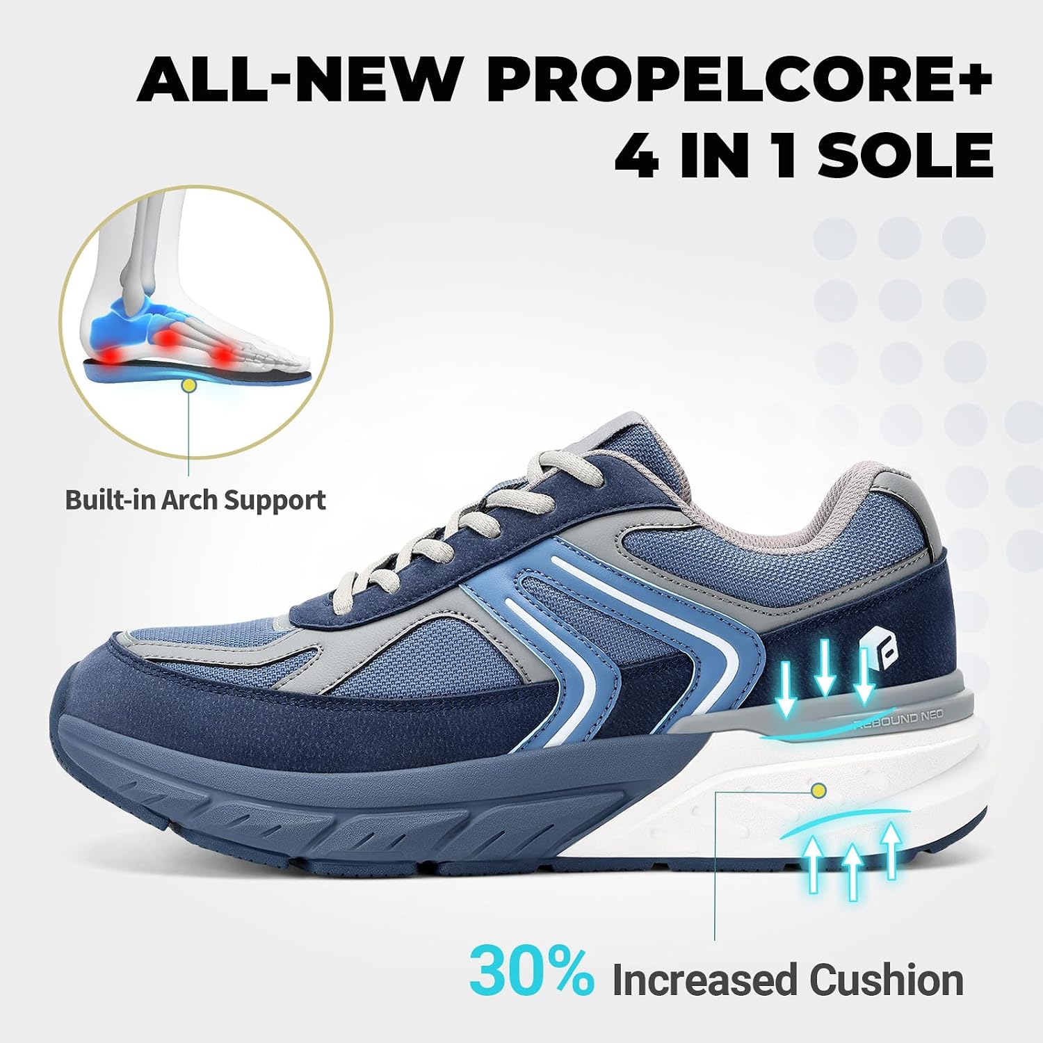 FitVille Wide Shoes For Men Wi - Men'S Shoes V5 Rnr recension och pris
