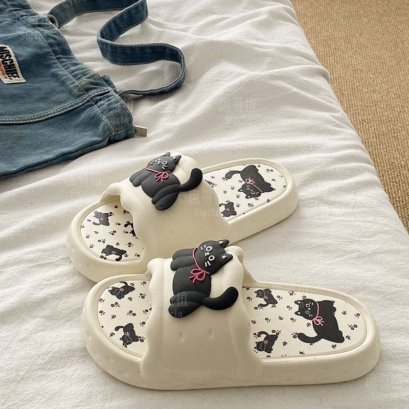 Printting Cute Bear Women Slip - Flip Flop Beach Men recension och pris