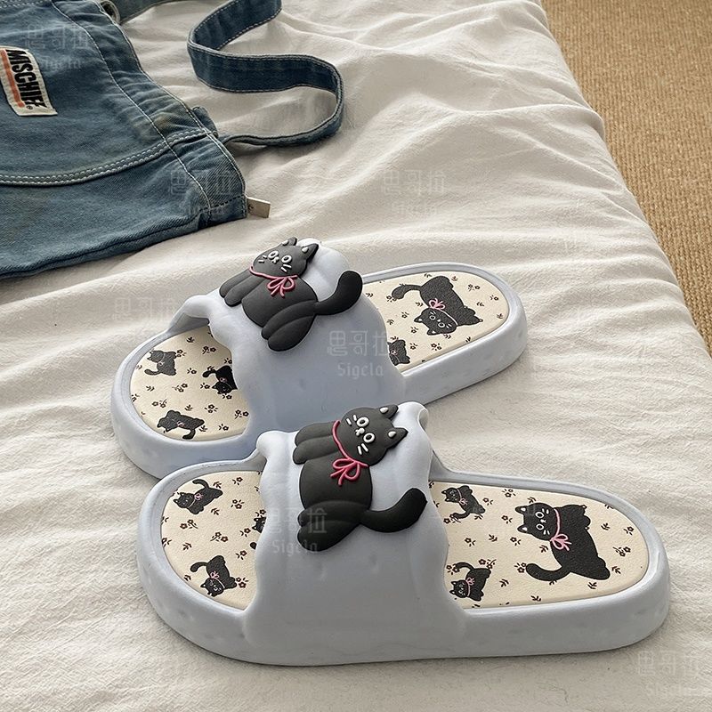 Printting Cute Bear Women Slip - Flip Flop Beach Men recension och pris