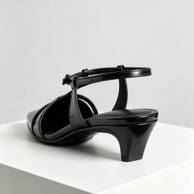 Patent Leather Kitten Heel Wom - Dress Shoe Pointed recension och pris