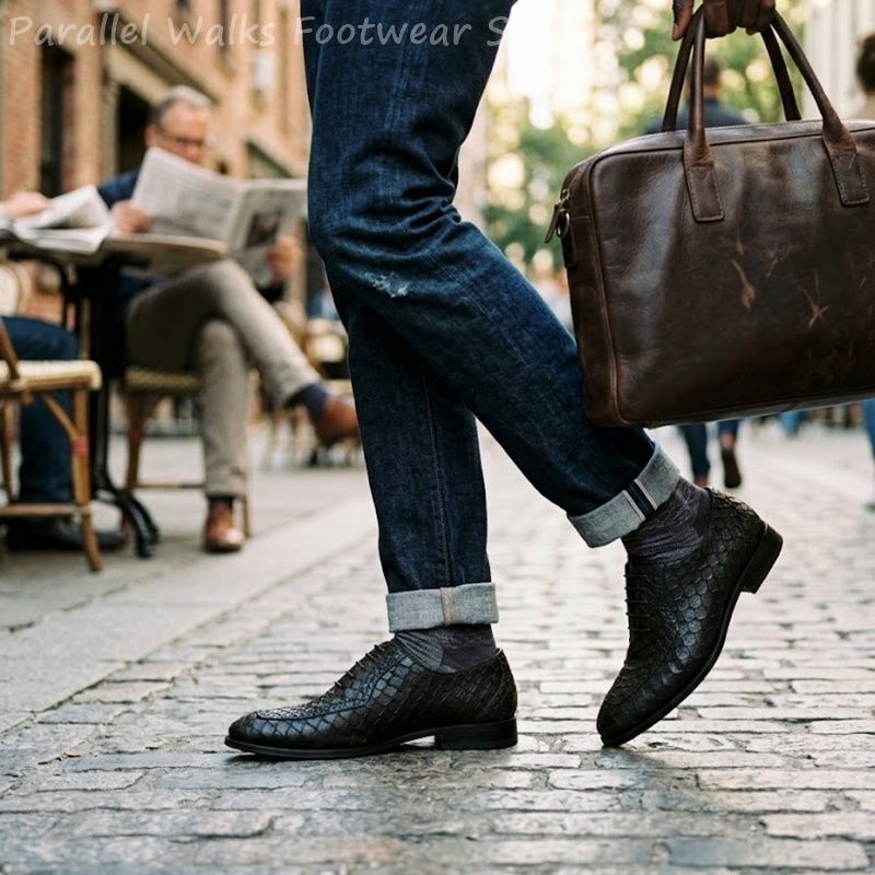 Sartorial Men Oxfords Fish Sca - Men Shoes For Wedding recension och pris