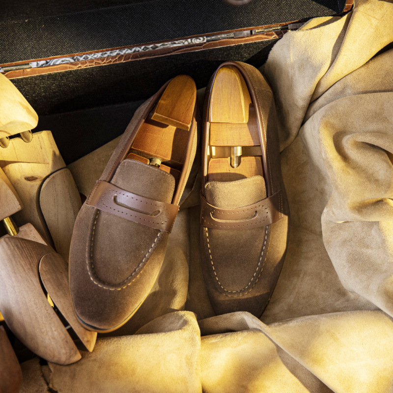 Best Suede Leather Men Loafers - Men'S Shoes Drivers recension och pris