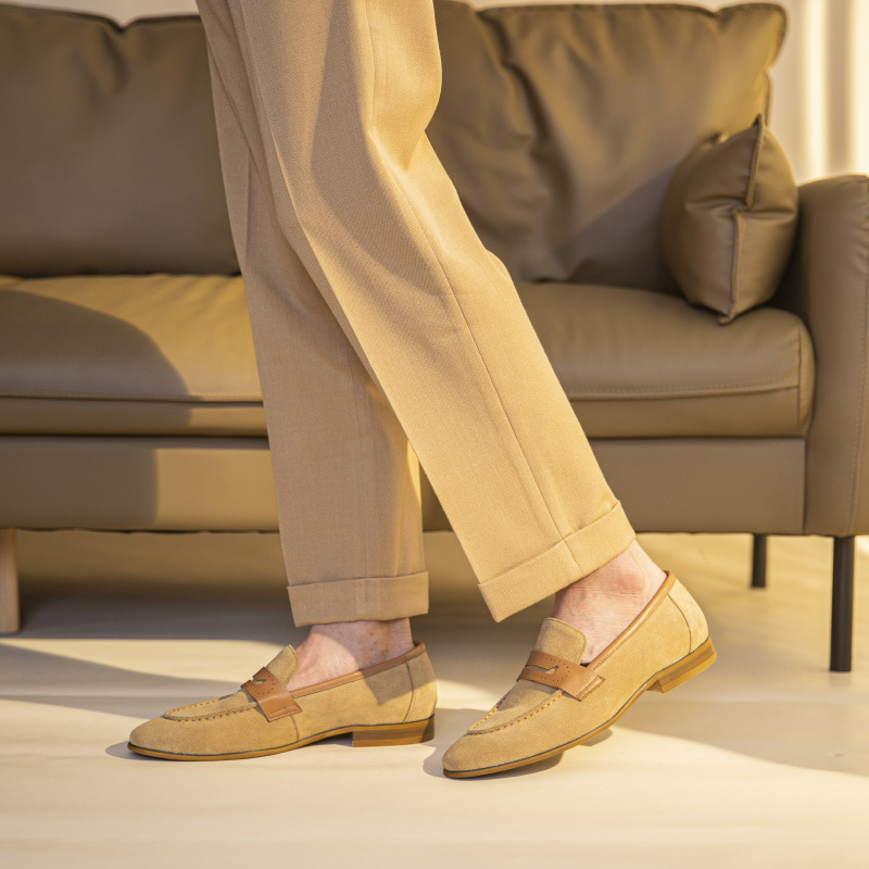Best Suede Leather Men Loafers - Men'S Shoes Drivers recension och pris