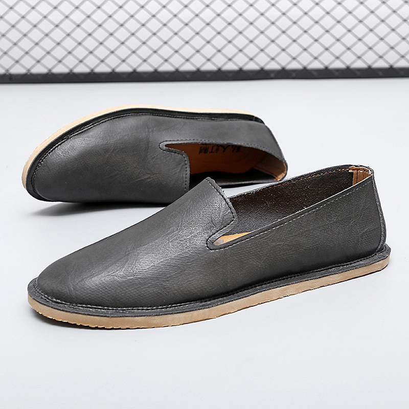 Spring  Autumn Men Lazy Shoes  - Men'S Shoes Drivers recension och pris