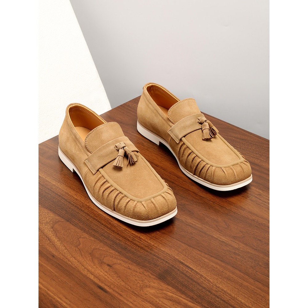 Genuine Leather Tassel Suede S - Men'S Shoes Drivers recension och pris
