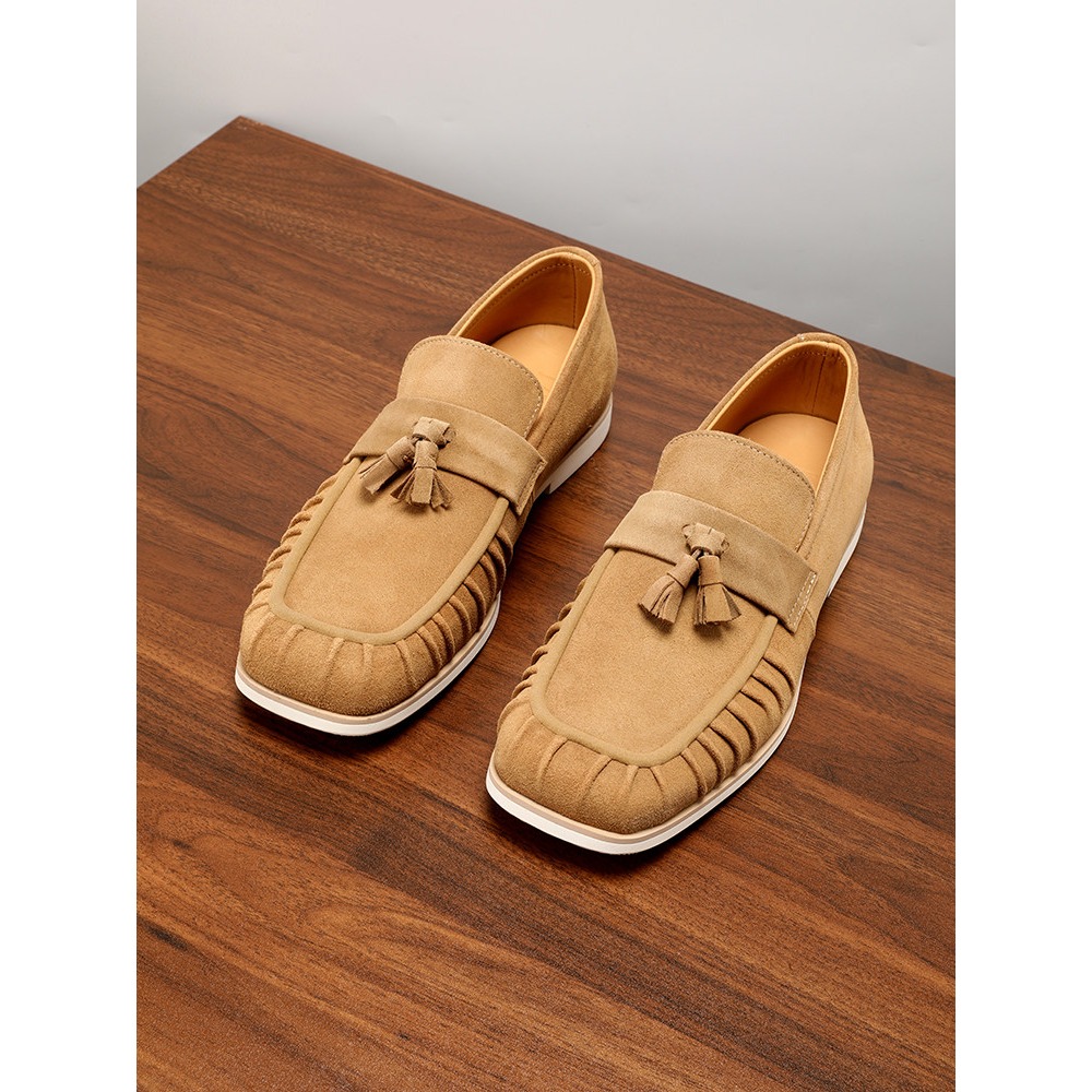 Genuine Leather Tassel Suede S - Men'S Shoes Drivers recension och pris