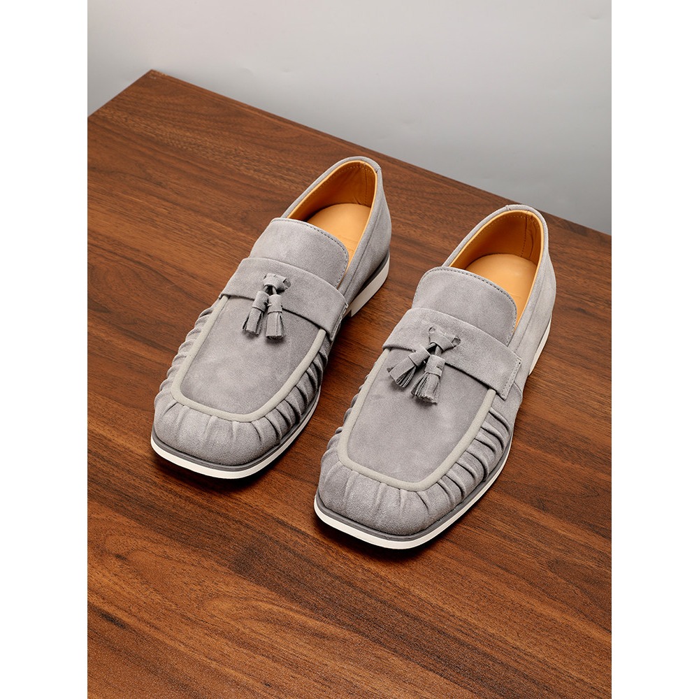 Genuine Leather Tassel Suede S - Men'S Shoes Drivers recension och pris